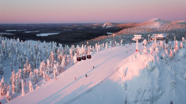 Winterwonderland Ruka-Kuusamo.